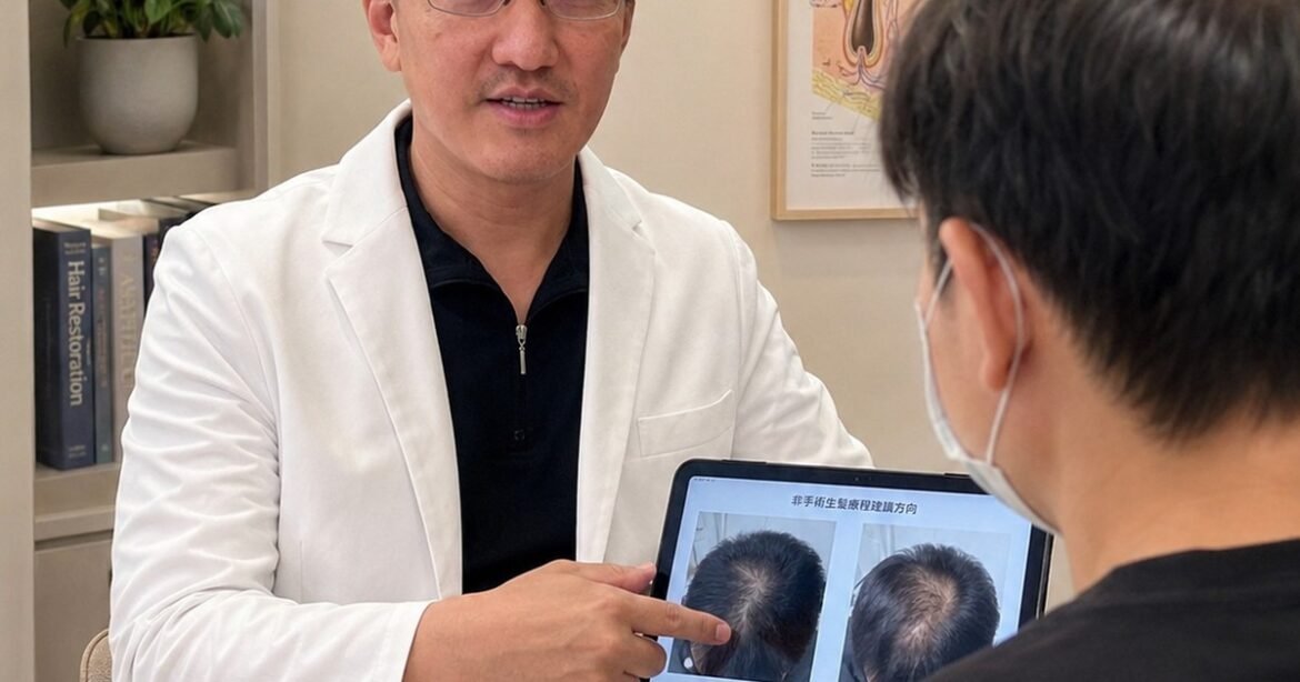3大原因剖析中年落髮與非手術增髮方法推薦